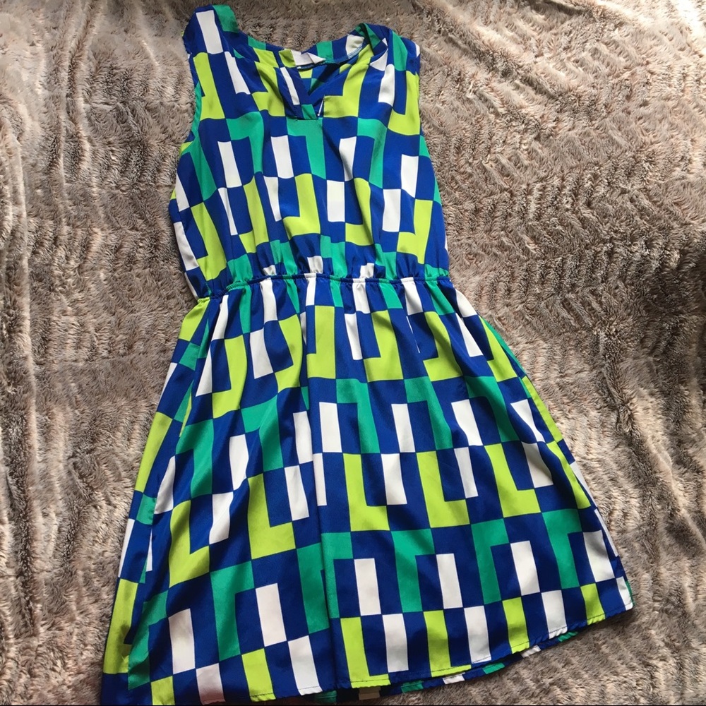 Color block dress